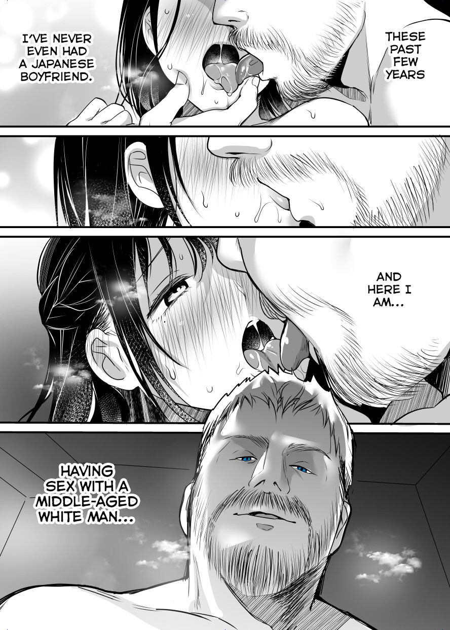 Hentai Manga Comic-I can't escape from Mr. Jim - A middle-aged foreign man is always hanging out with me-Read-3